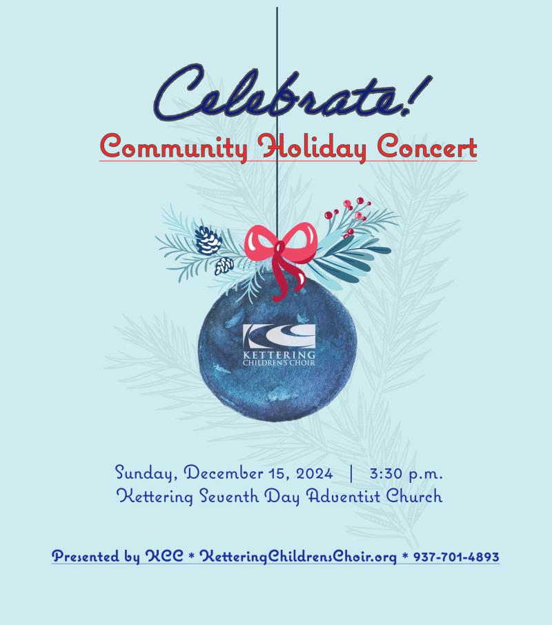 CELEBRATE! Kettering Children's Choir Community Holiday Concert