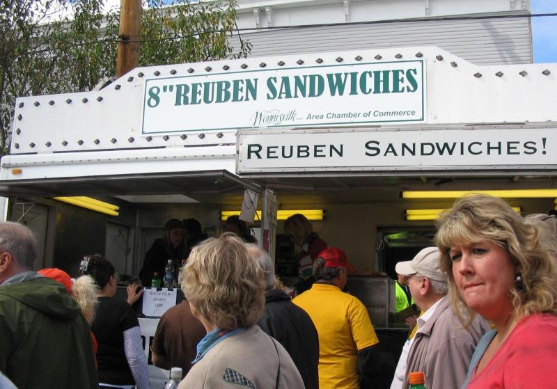 Sauerkraut Festival vendors