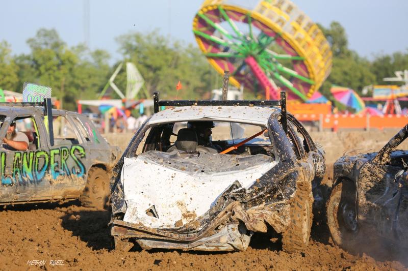 Demolition Derby at the Montgomery County Fair