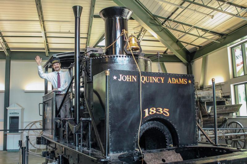 Carillon Park oldest-existing American-built locomotive