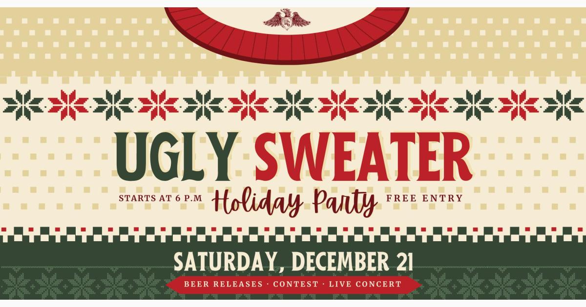 Ugly Sweater Holiday Party at the Wandering Griffin