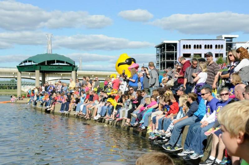 Rubber Duck Regatta in Dayton