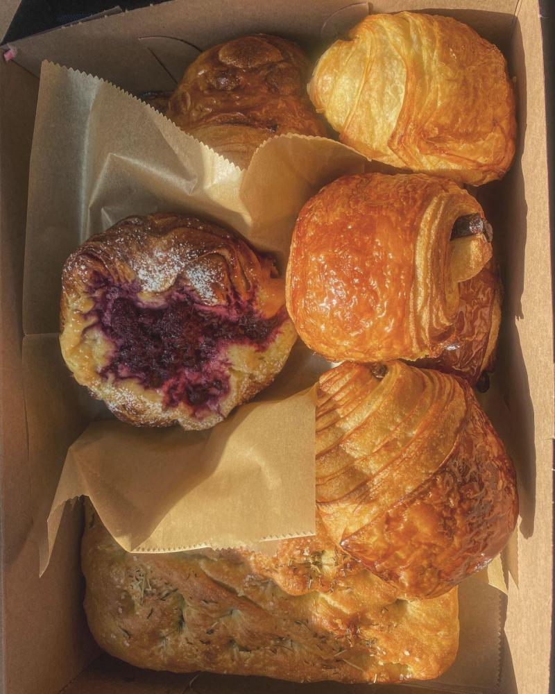 pastries at Val's Bakery - downtown Dayton