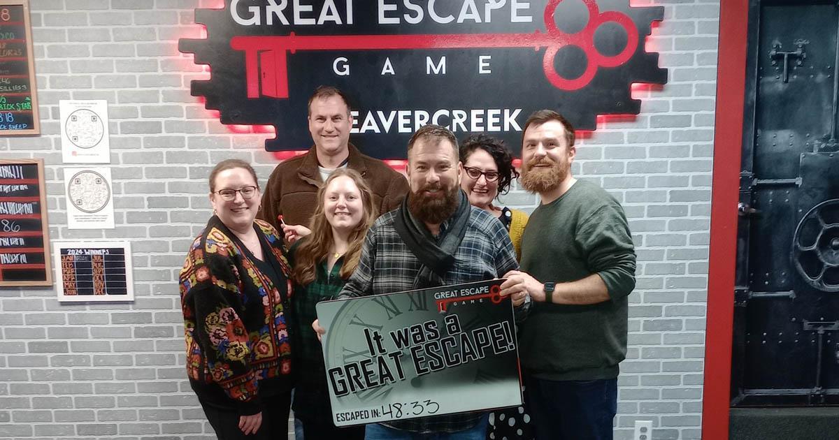 #1 in Dayton — Great Escape Game!