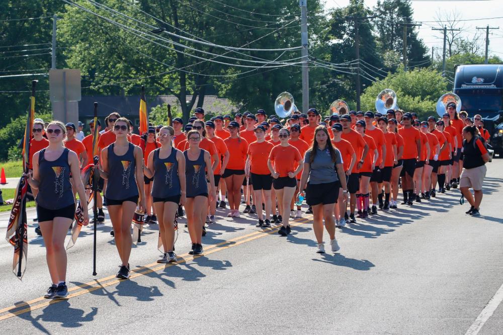 High School Marching Band Beavercreek 4th of July Parade
