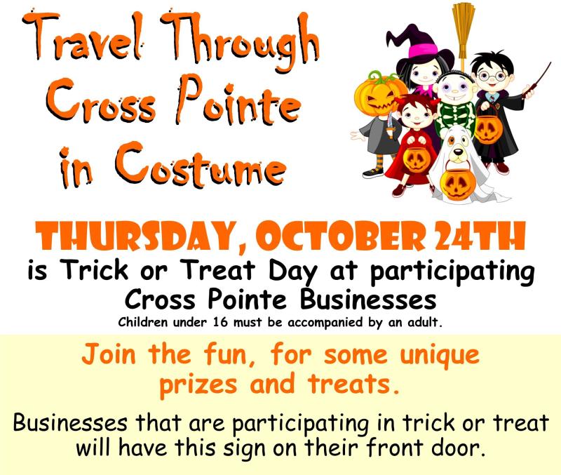 Cross Pointe Centre - Trick or Treat