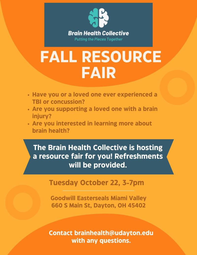 Brain Health Collective Fall Resource Fair