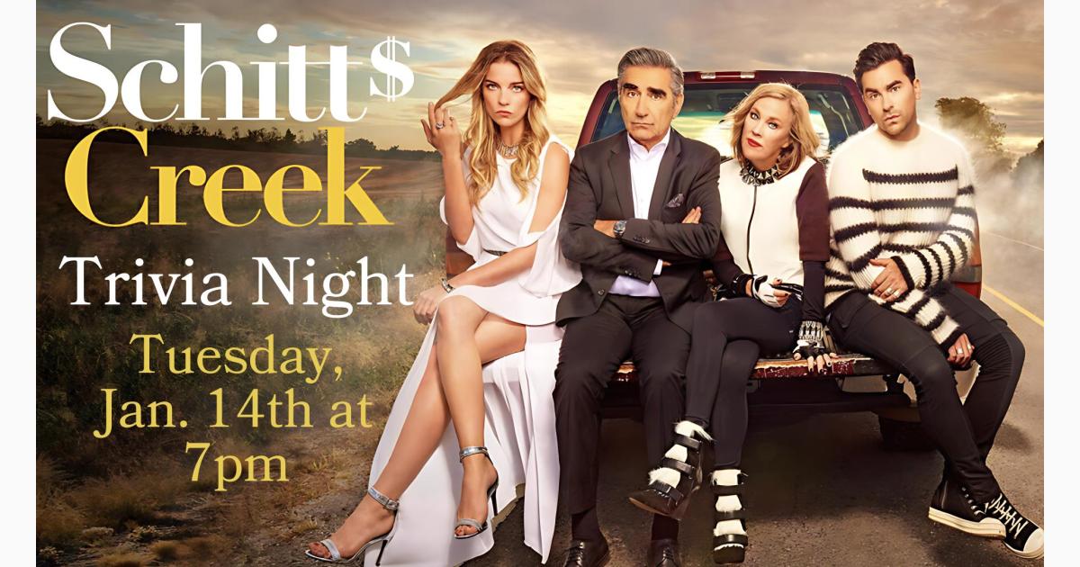 Schitt's Creek Trivia Night at On Par Entertainment