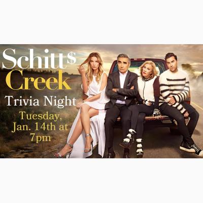 Schitt's Creek Trivia Night at On Par Entertainment