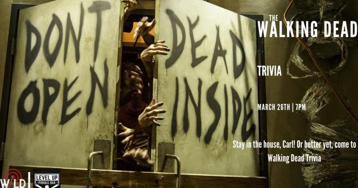 The Walking Dead Trivia Night